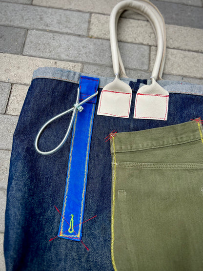 Denim Handbag Repurposed