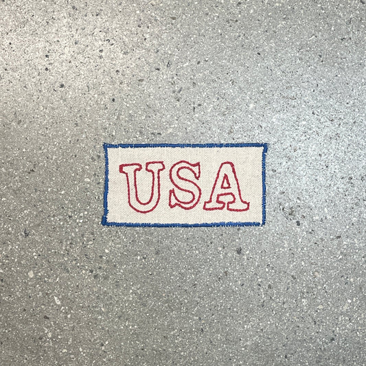 "USA" - Red & Blue