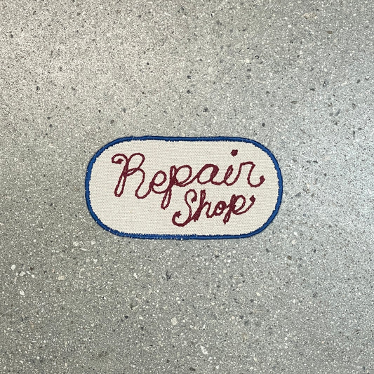 "Repair Shop" - Red & Blue